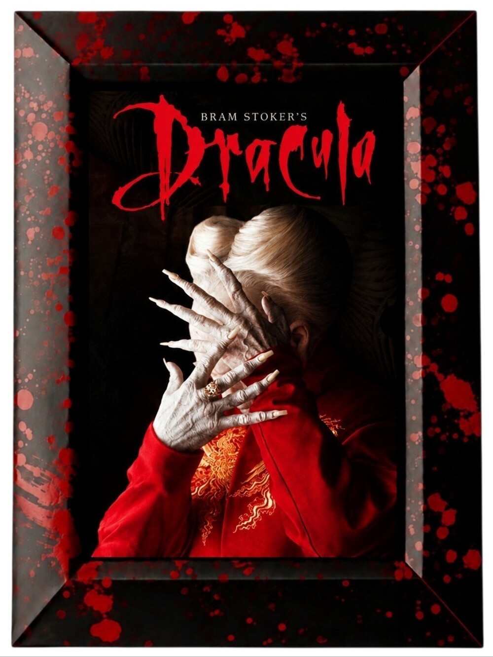 Dracula Vampire Gothic 90s Horror Movie Halloween Vampirea Vamp Goth Framed Art